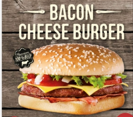 Bacon&cheese burger