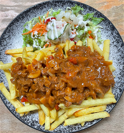 Goulash met friet