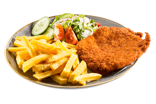 Schnitzel met friet