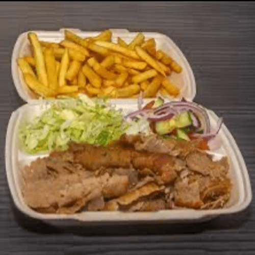 Döner kebab schotel groot