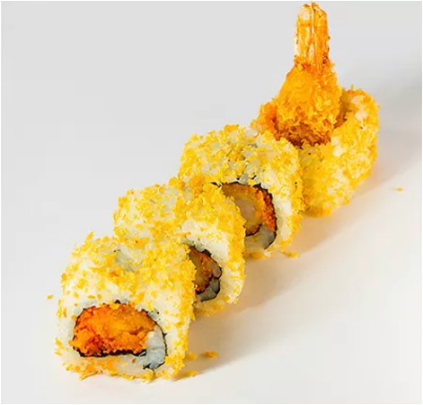 Crunchy ebi tempura roll