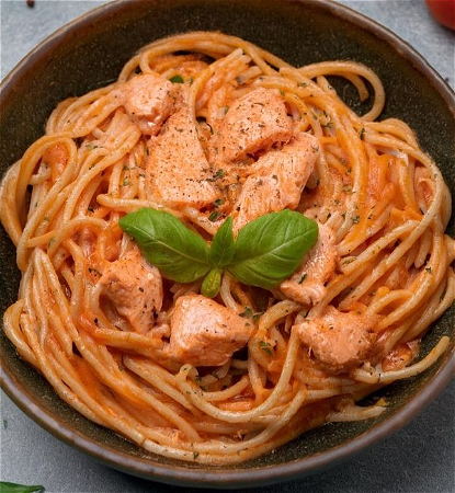 Pasta al salmone