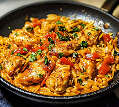 Risotto pollo alla romana