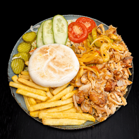 Schotel döner kebab kalf
