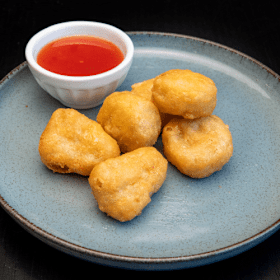 Jalapeño chili cheddar cheese nuggets