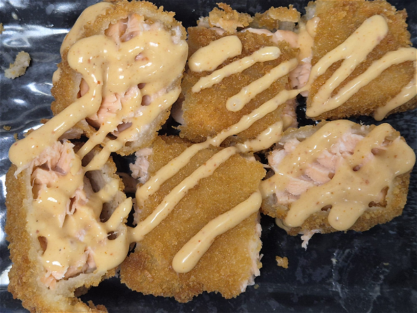 Crispy salmon 2 st.