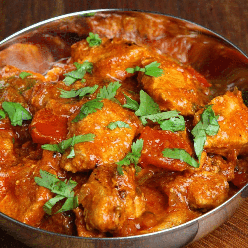 Balti chicken tikka