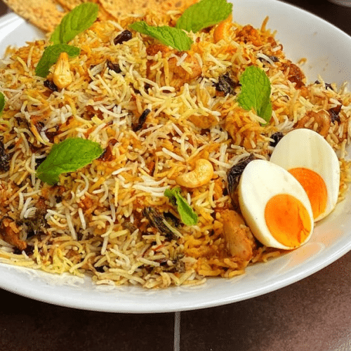 Chicken tikka biryani