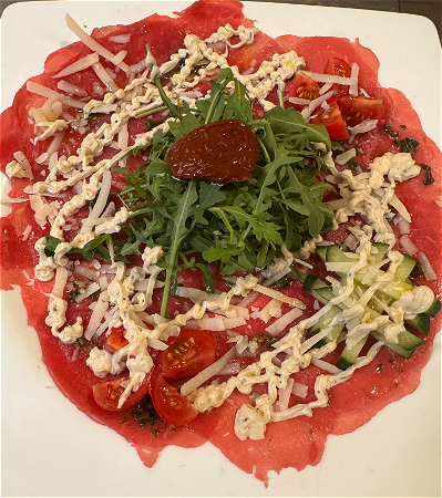 Carpaccio van ossenhaas