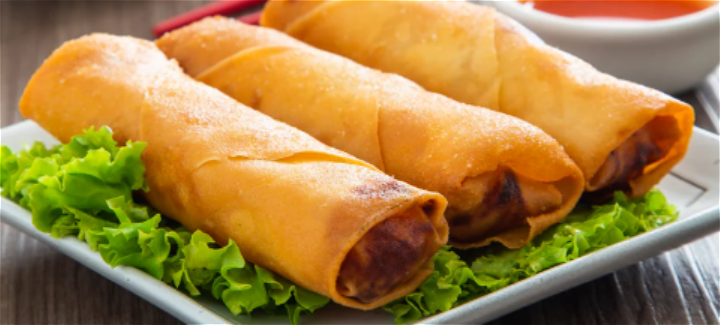 Klein kip Loempia 2 stuks