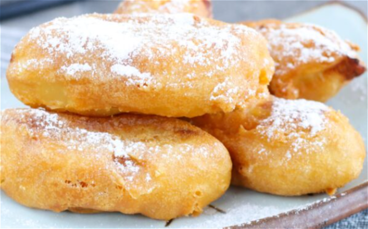 Pisang Goreng, Gebakken banaan 4 stuks