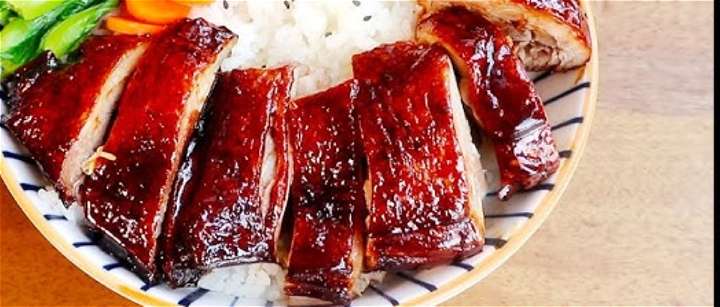 Braised Duck Rice Bowl 卤鸭盖饭