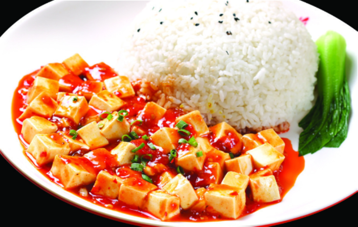 Ma Po tou fu Rice Bowl 麻婆豆腐盖饭