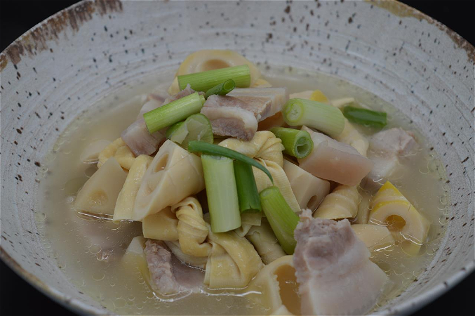 Bamboo Shoot Soup With Fresh Salted Pork è…Œç¬ƒé²œ