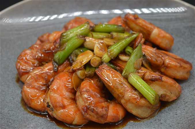 Hangzhou-style Deep-fried Shrimp æ�­å·žæ²¹çˆ†è™¾