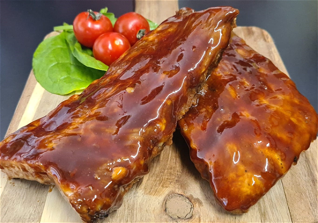 Ribs 'n side (400 gram)