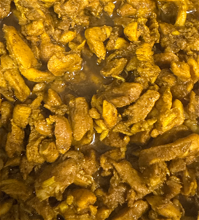 Kerrie kipfilet (Rijst kipfilet (kerrie) met mix groente (Snijbonen mix kouseband)