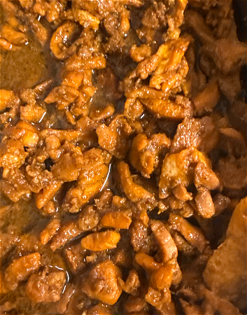 Hete kipfilet met witte rijst & groente naar keuze 