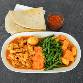 Roti kipfilet kerrie