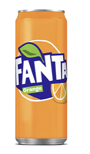 Fanta blikje 0,33L