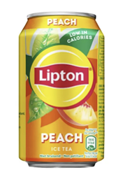 Ice tea peach blikje 0,33L