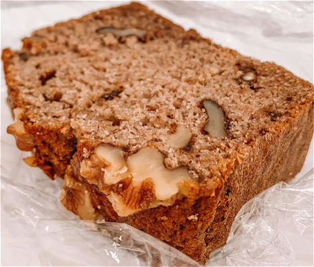 Bananenbrood met walnoot