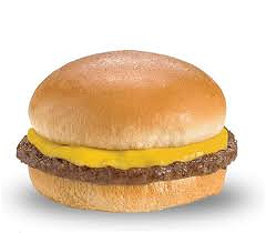 Bolletje hamburger met kaas