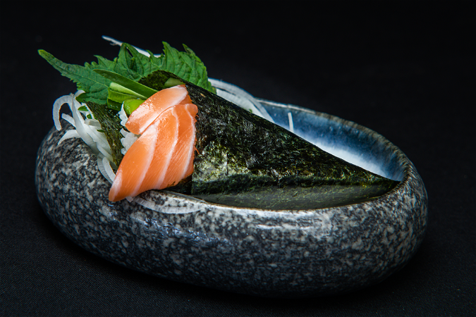 Temaki zalm