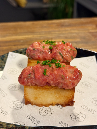 Crispy rice spicy tuna