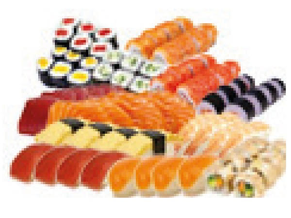 Royaal sushi pakket - 4 personen - 78 stuks