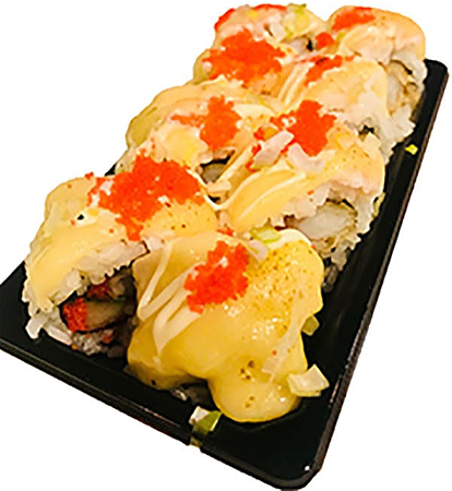Fusion Tempura Cheese Ebi Uramaki roll 4st