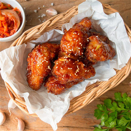 Fried korean chicken-spicy sweet