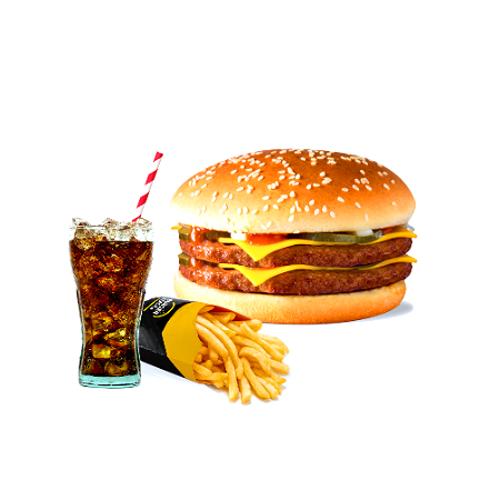 Double hamburger menu