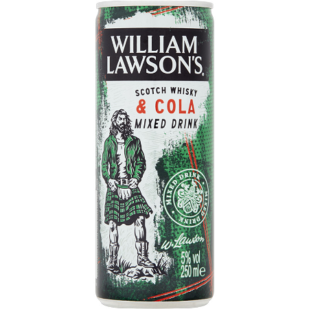 William lawson’s wisky cola 