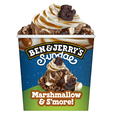 Ben & Jerry's Marshmallow & S'more