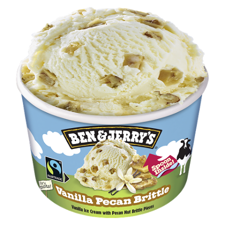 Ben & Jerry's Vanilla Pecan Brittle 100ml