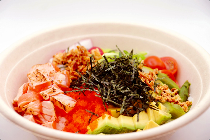 Salmon Teriyaki bowl 