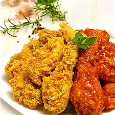 Korean Fried Chicken  Wings - Honey/Soy