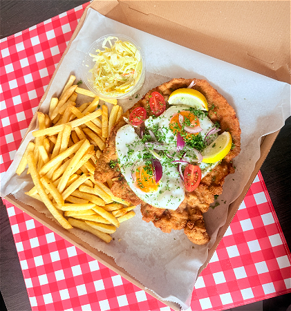 NEW! Gigant Boeren Schnitzel