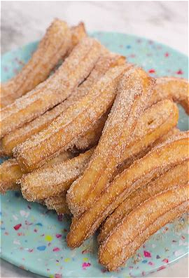 Churros poedersuiker