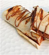 Nutella wrap banaan