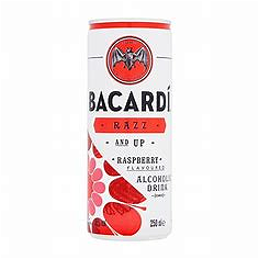 Bacardi razz & 7up