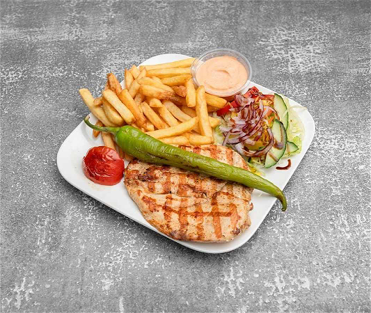 Gegrilde Kipfilet Schotel