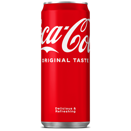 Coca-Cola regular 33cl blik