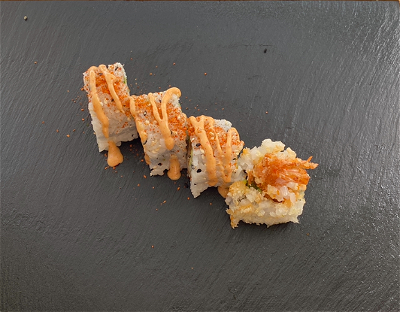 Spicy ebi roll