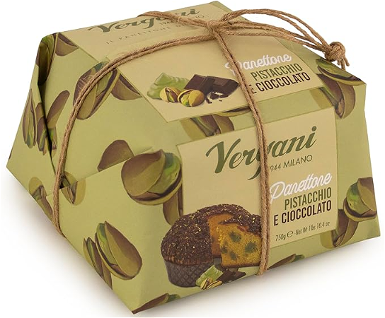 Vergani Panettone Pistache Chocolade