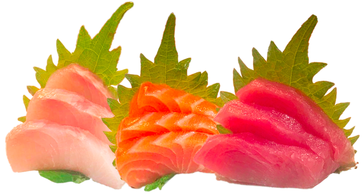 Trio sashimi