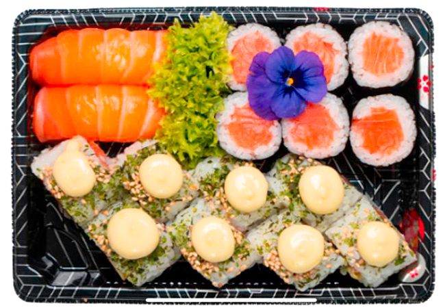 Salmon Sushi Set 