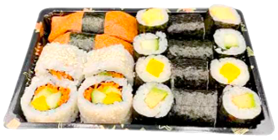 Vegetarian sushi set