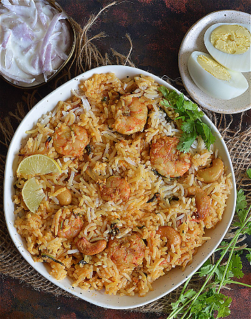 Prawn Biryani